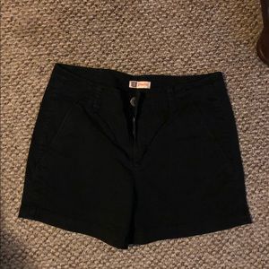 Size 31 black shorts
